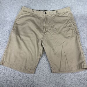 Volcom Vmonty Shorts 36 Brown Mens Chinos Casual Skate Skater‎